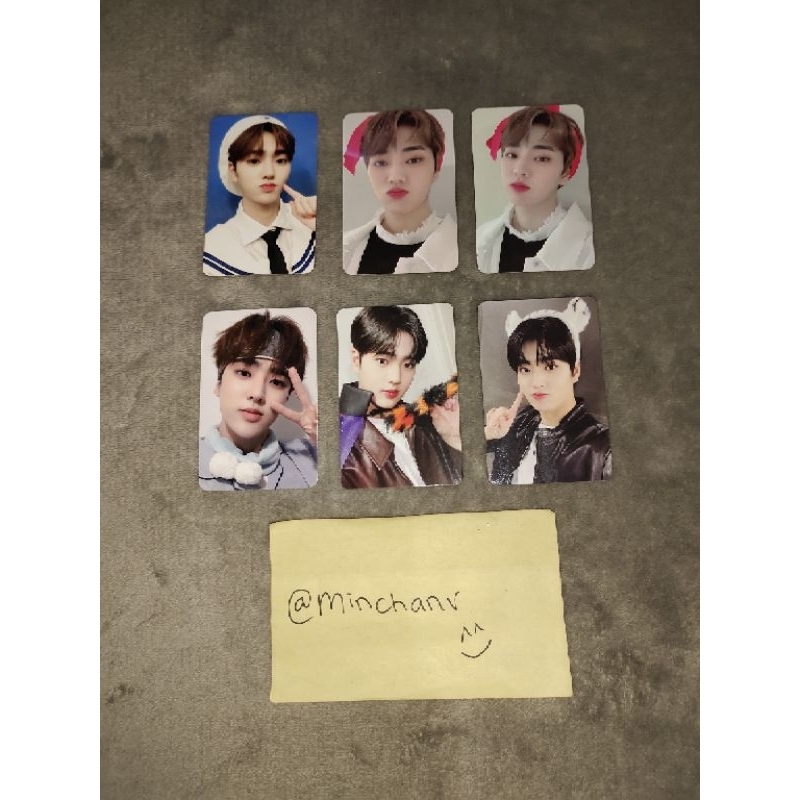 PHOTOCARD OFFICIAL PC POB PRE-ORDER BENEFIT EUNCHAN TEMPEST IT'S ME, IT'S WE SHINING UP MAKESTAR EVE