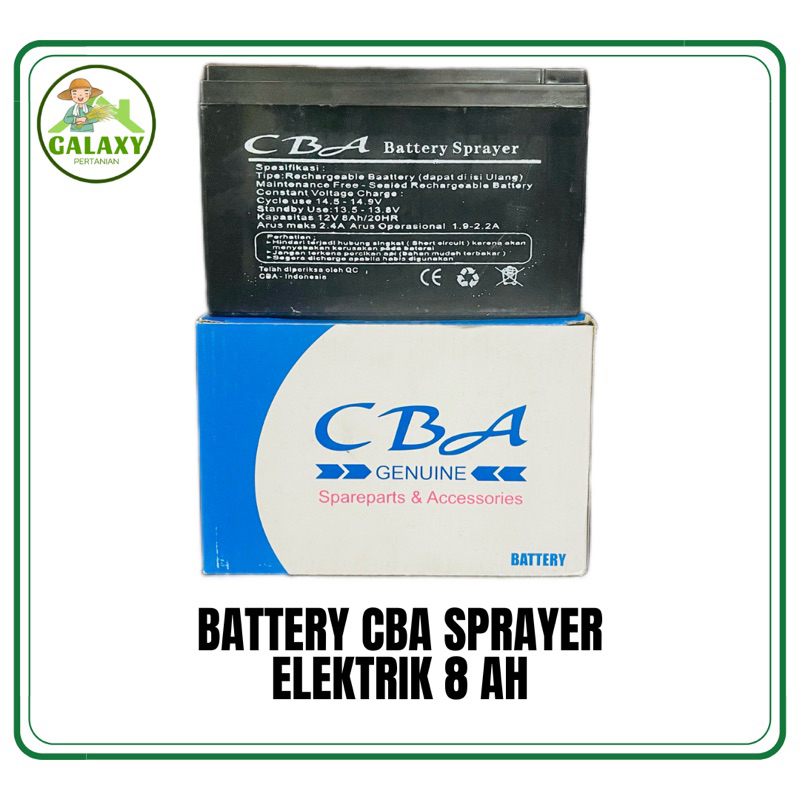 Battery CBA Sprayer Elektrik 8 AH