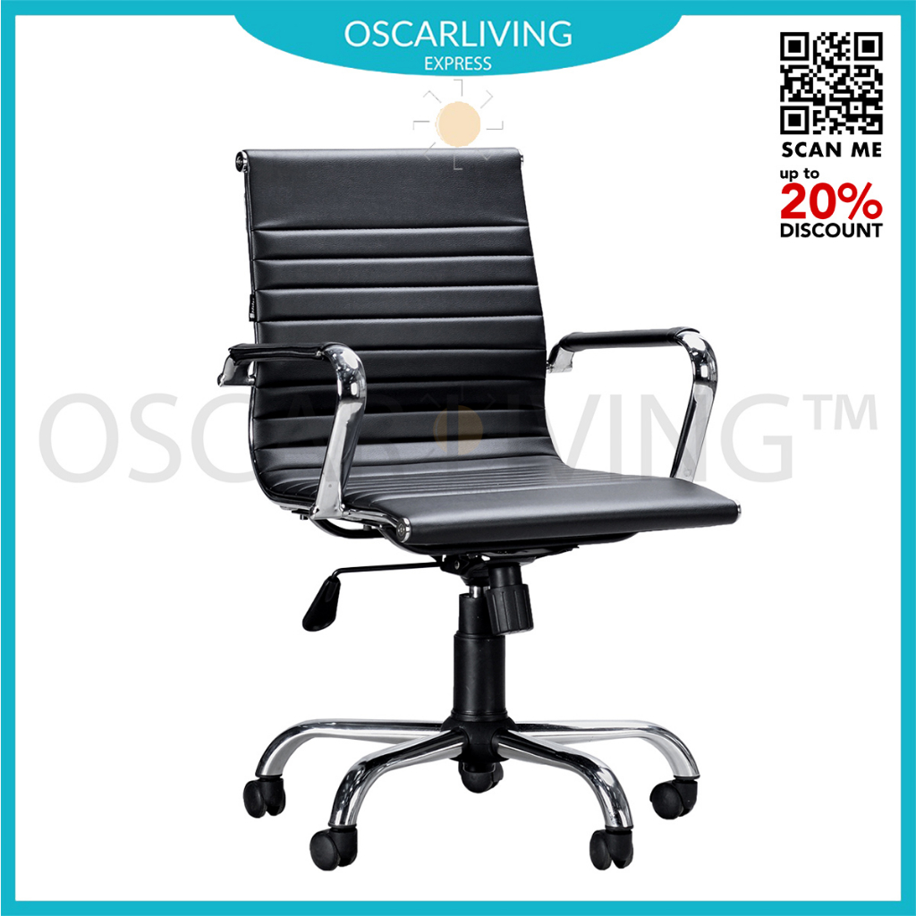 Kursi Kantor Ergotec LX 807PR Chrome - Oscar - Khusus Jabodetabek Kota