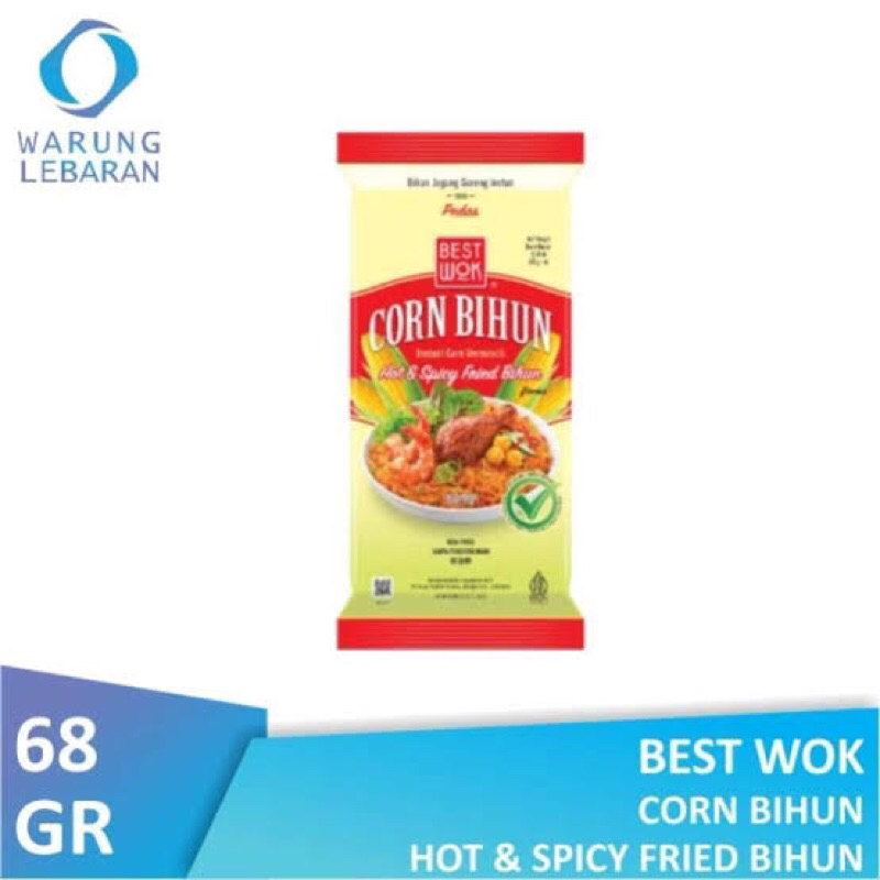 

Bestwok Corn Bihun Instant Pedas PCK 68GR
