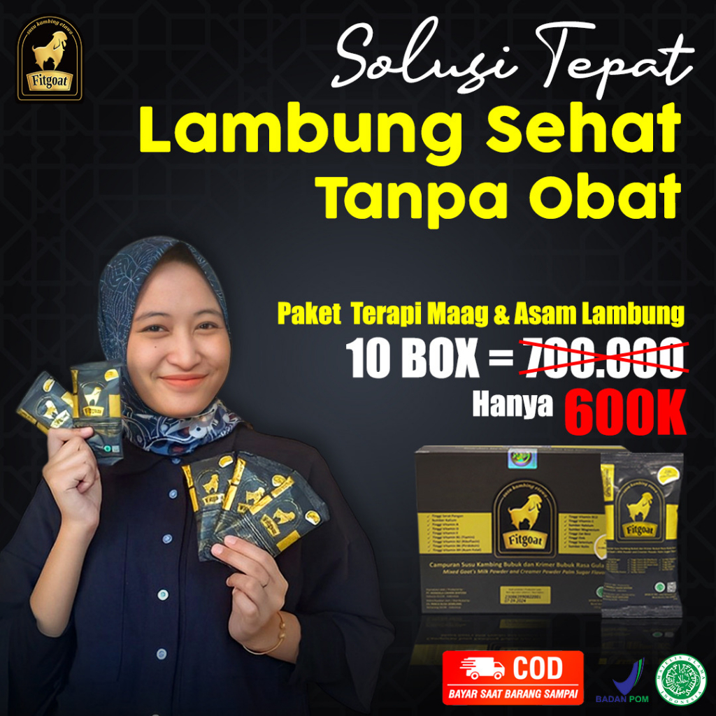 

Susu Kambing Etawa - Lambung Sehat tanpa obat