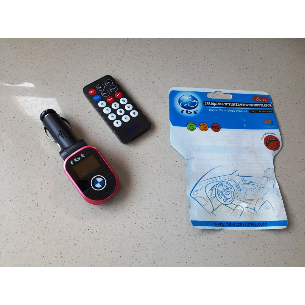Car Mp3 FM Modulator USBPlayer Mobil - RBT CG-93