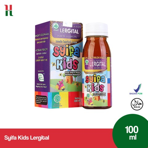 

HIU Madu syifa kids | LERGITAL | untuk Alergi | dan Gatal | 100 ML