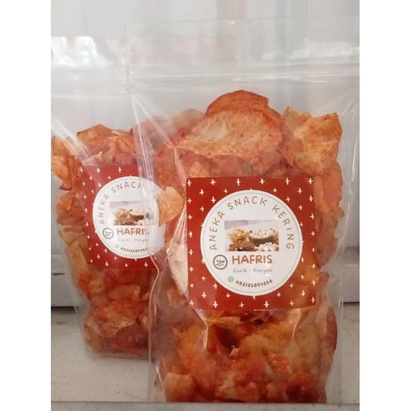 

KRIPIK SINGKONG PEDAS MANIS