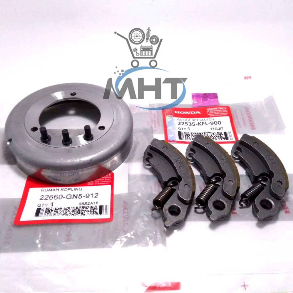 Mangkok plus kampas ganda Supra Fit Supra Fit New Lagenda Revo 100cc MANGKOK + KAMPAS GANDA SUPRA FI