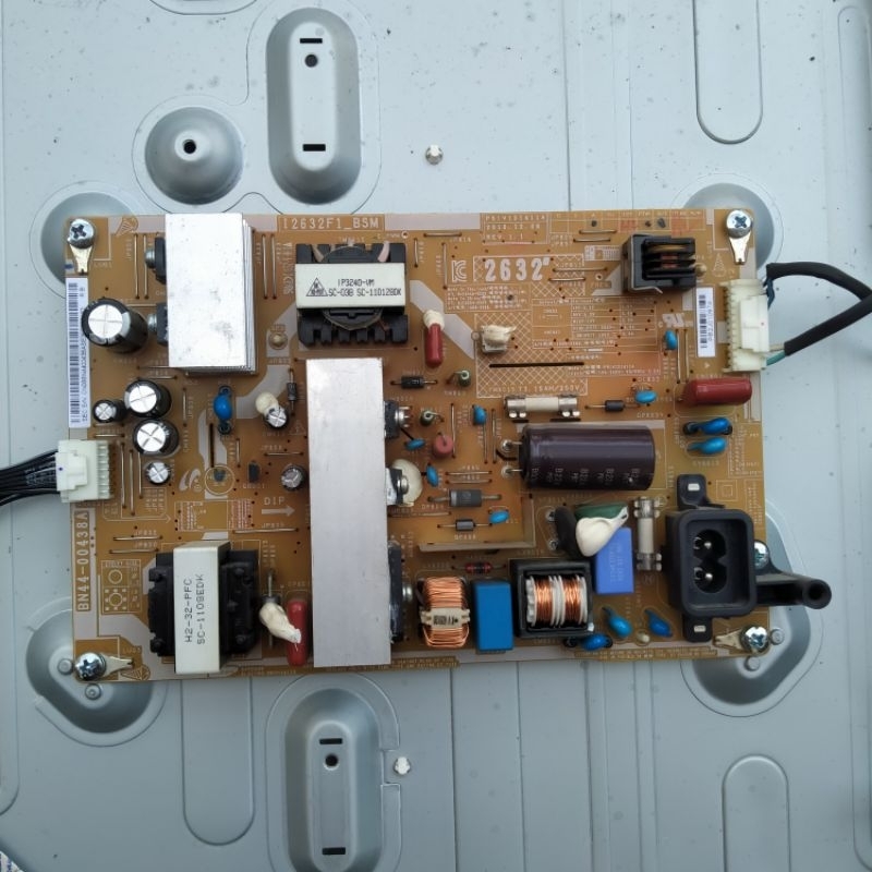 Power suplay regulator psu tv Samsung LA32D400 LA32D400E1 LA32D400E1XXD original cabutan normal