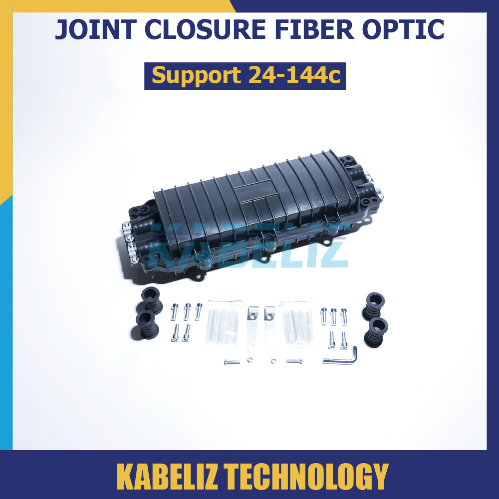 JOINT CLOSURE FIBER OPTIC 24 CORE 24C SUPPORT 24-144CORE