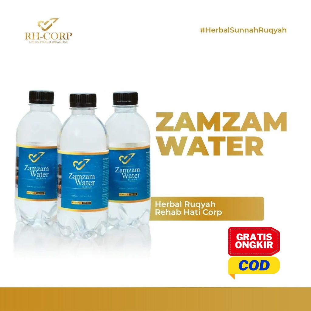 

Air Zamzam Mekkah 100% Original (350ml)