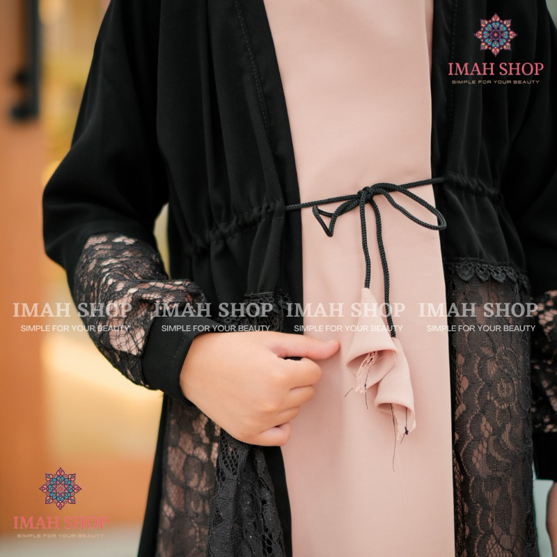 Baju Muslim Abaya Anak Perempuan Bordir Gamis Arab Saudi Bordir Zephy Turki 10 Umroh Dubai Turkey India