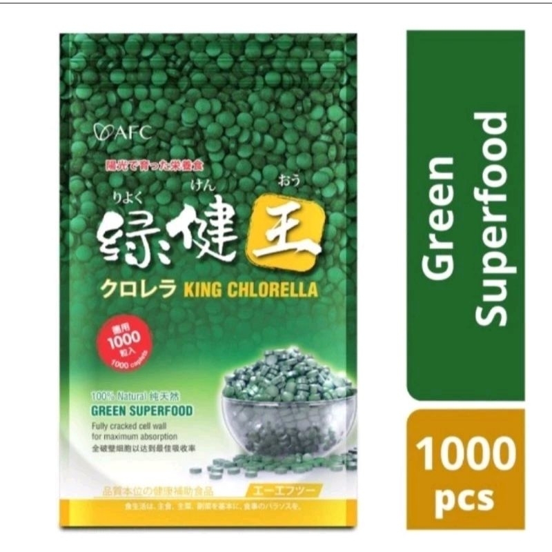 KING CHLORELLA SUPERFOOD / MULTIVITAMIN AFC JAPAN