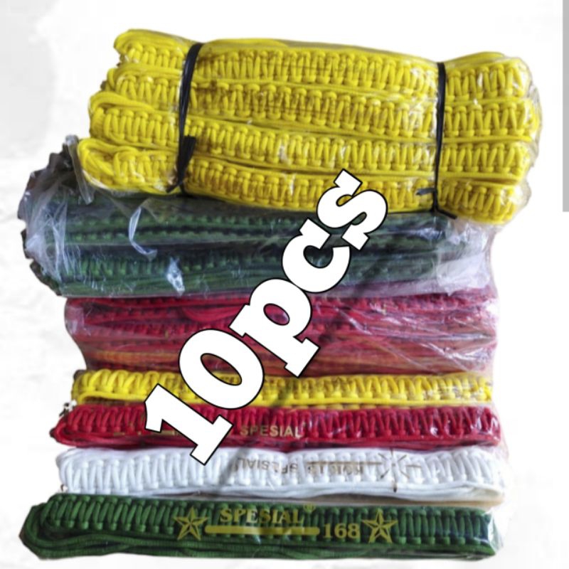 

(10pcs) Tali Pluit Pramuka Besar Warna Warni - Talikur Pramuka Besar