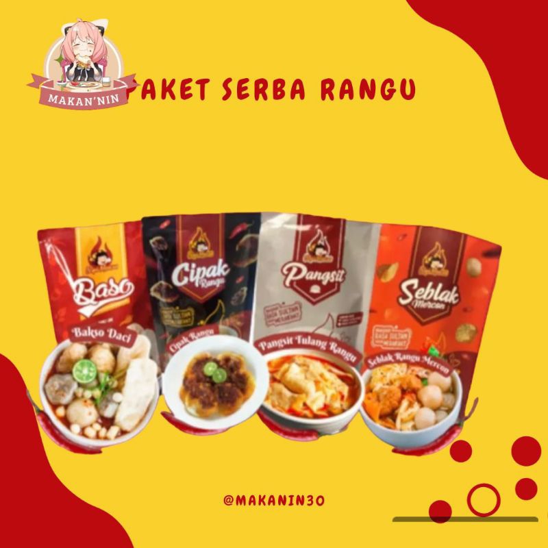 

PAKET BUNDLING SERBA RANGU NYAI MERCON
