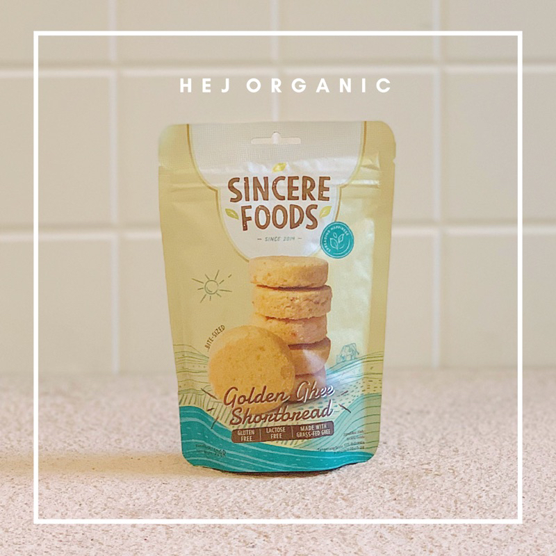 

Golden Ghee Shortbread Cookies Gluten Free By Sincere Foods