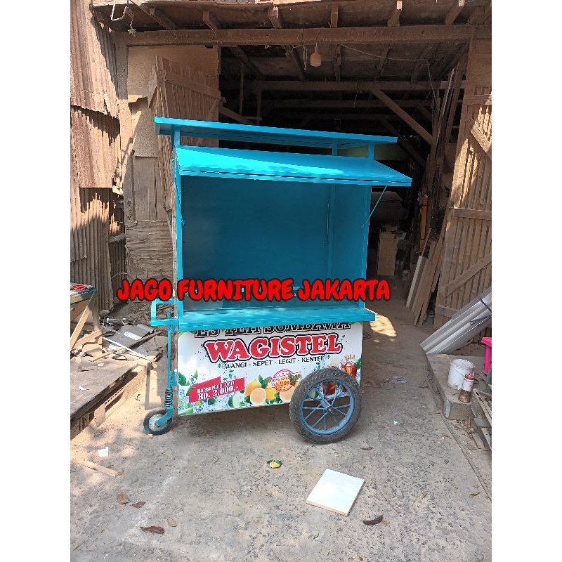 gerobak es teh manis/gerobak es teh manis solo