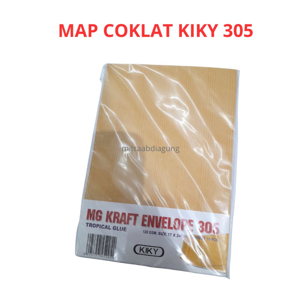 AMPLOP COKLAT KIKY 305 / PACK