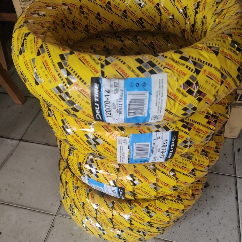 ban luar swallow tubeless 120/70-12 sb117 street enduro