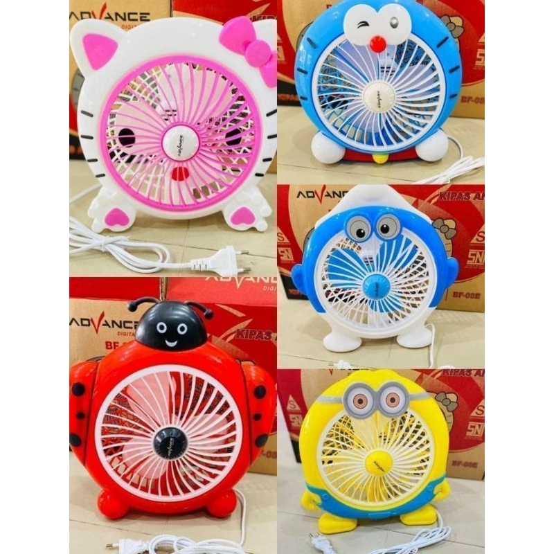 Kipas Angin Meja Advance// kipas angin mini//kipas angin karakter lucu