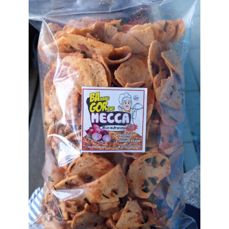 

Basreng pedas daunjeruk bagormecca 250gr