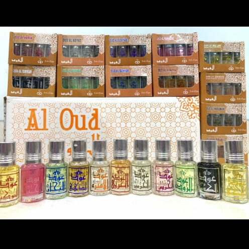 Midah Parfum Arabian Oud 1 Lusin - Minyak Wangi Full Bibit Pria Wanita