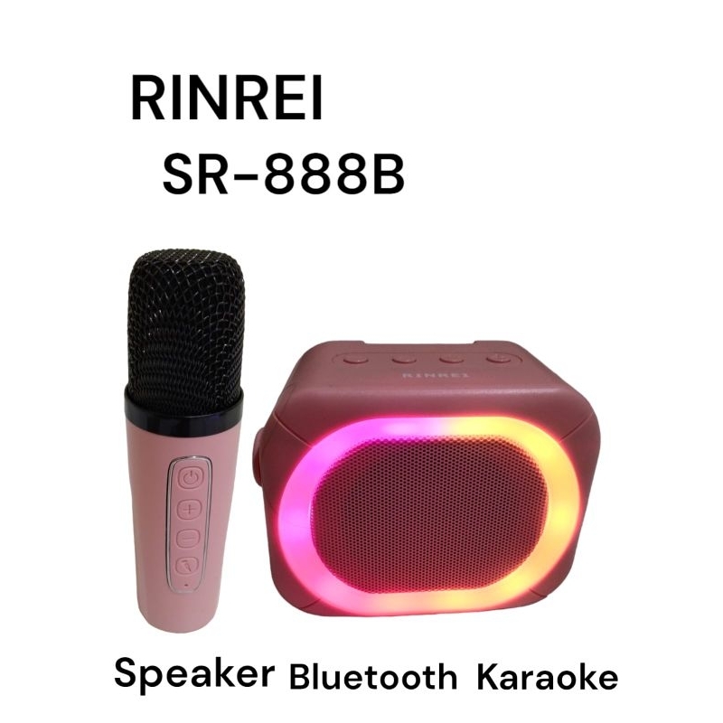 speaker bluetooth RINREI SR-888B speaker bluetooth mini karaoke