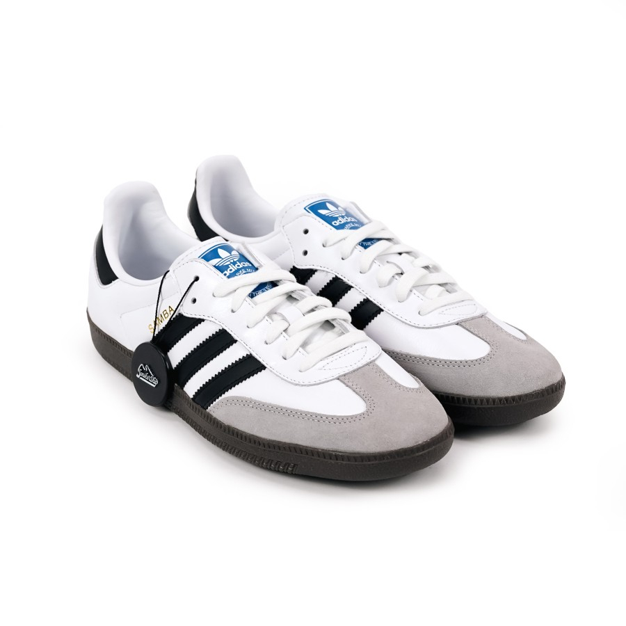 Adidas samba OG White Gum sepatu pria original 100%