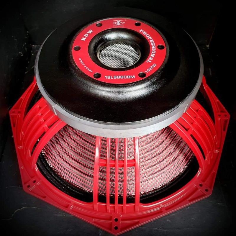 RDW 18LS88CBM CARBON Komponen Speaker 18 inch 18LS-88 CBM / 18LS 88 / 18LS88