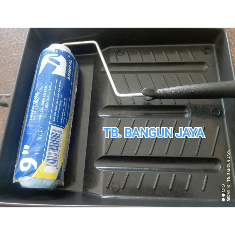 Satu Set roll cat + bak cat