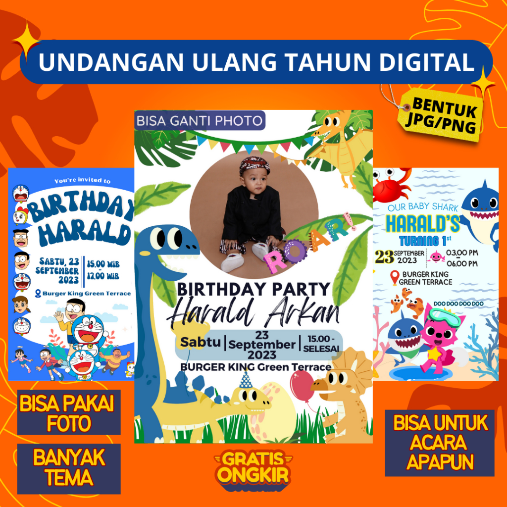 

UNDANGAN ULANG TAHUN DIGITAL GAMBAR/ JPG