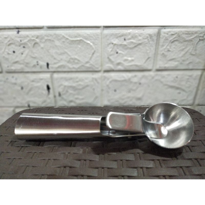 Scoop Ice Cream Gelato / Gelato Scoop / Scoop Es Krim Stainless Steel / Scoop Ice Cream 4cm / Sekop 