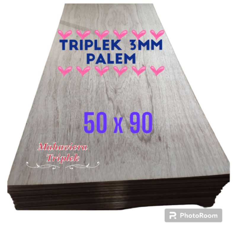 Triplek 3mm PALEM 50cm × 90cm