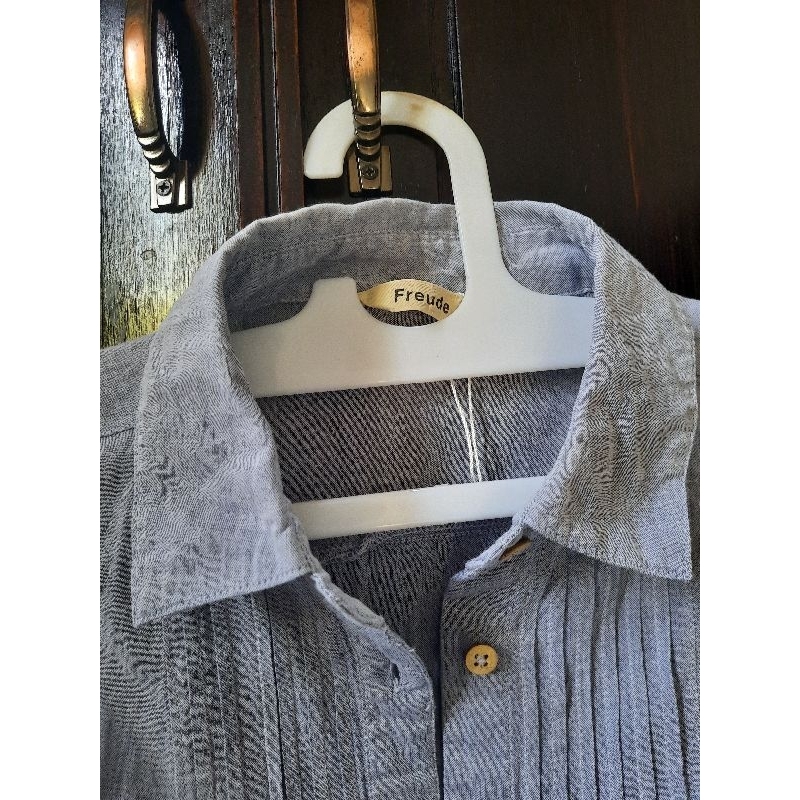 Kemeja wanita denim soft blue by Freude | Pl