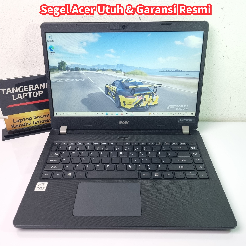 Laptop UltraBook Acer TravelMate P214 Intel Core i7 10510U Gen 10 Segel Garansi Resmi RAM 4GB HDD 1T