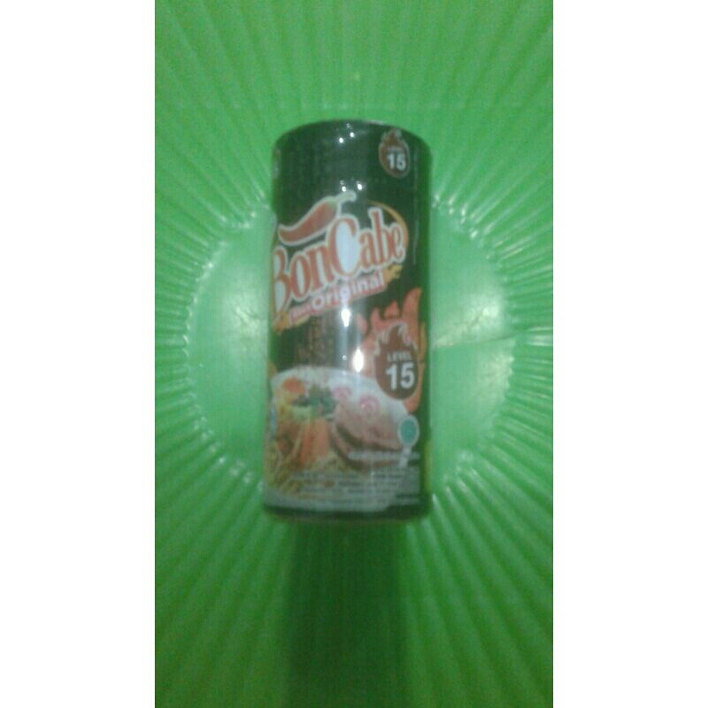 

Kobe Bon Cabe Original Level 15 Sambal Tabur Berat 45g