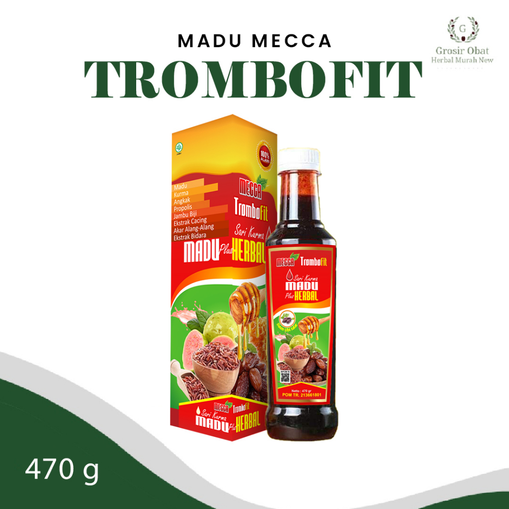 

Sari Kurma Madu Angkak TROMBOFIT 470gr Original