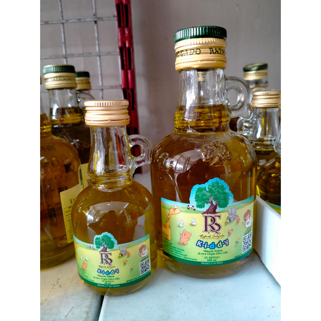 

Minyak Zaitun Extra Virgin RS Kiddy 90 ml Rafael