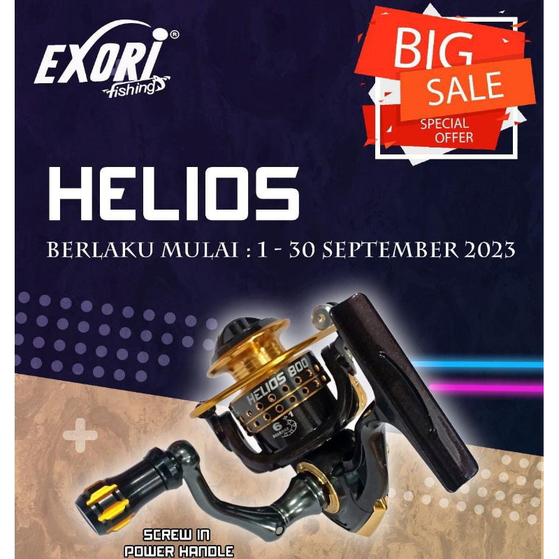 Reel Pancing Exori Helios 800