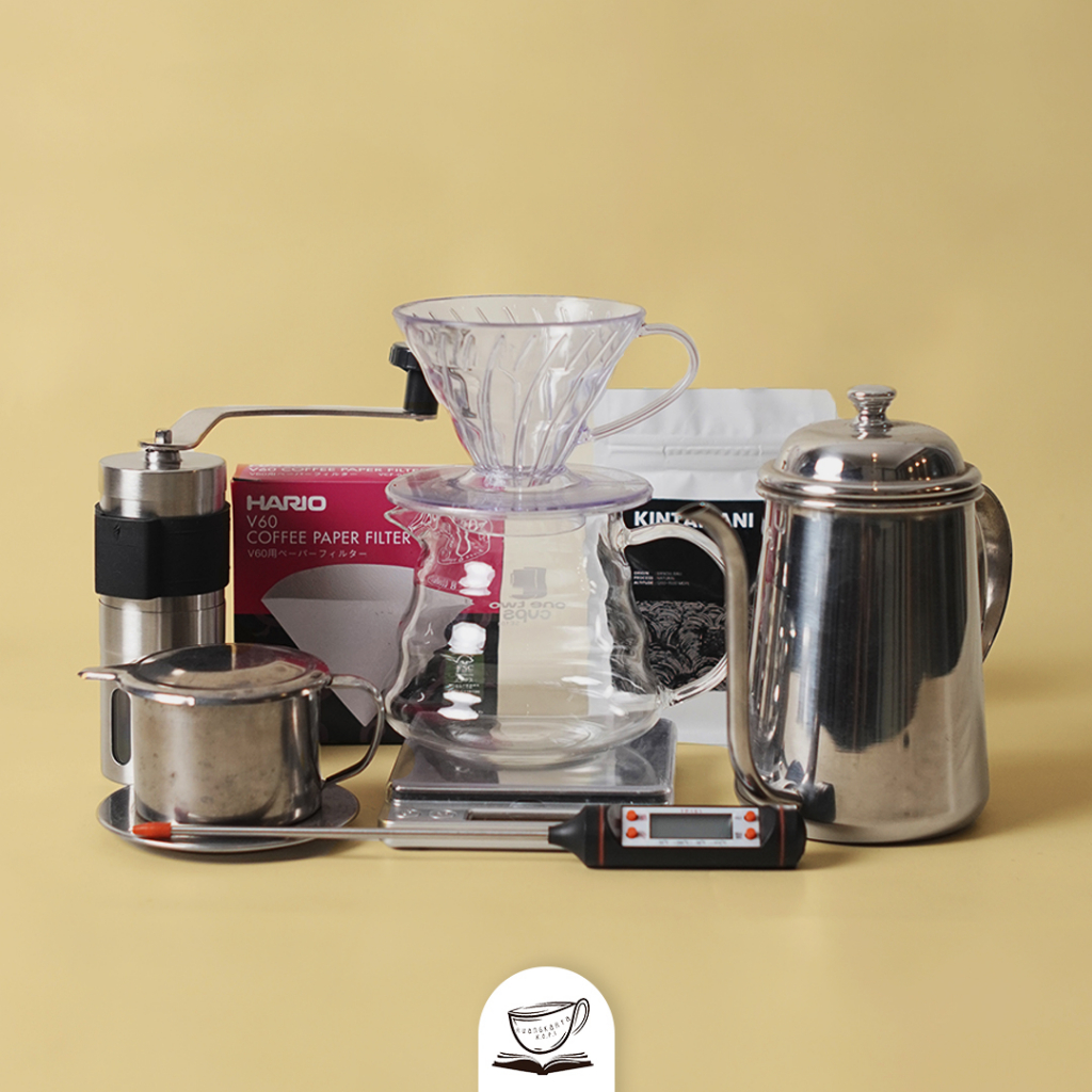 Paket Alat Kopi V60 & Vietnam drip Manual Brew Lengkap Home Brewers