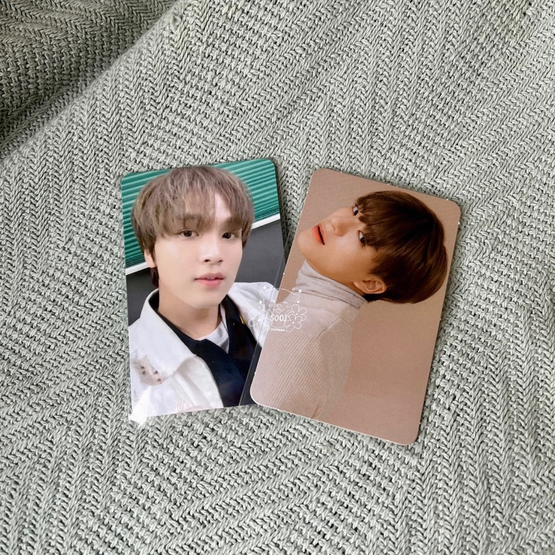 jeno seasons greetings 2020 sg20 11st bene benefit photocard pc + haechan ar selca hot sauce jewel