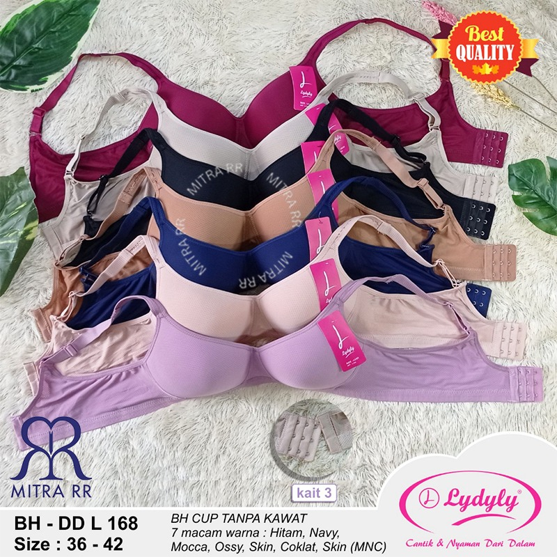 Lydyly Daily Bra Busa Tanpa Kawat Tekstur Berpori | Bra Fashion Lidily DDL168