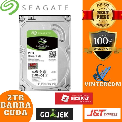 Hardisk 2TB Seagate Sata pc - hdd 2tb Seagate Sata pc RESMI
