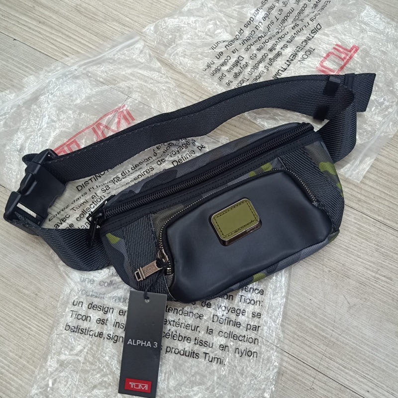 TUMI WEIST BAG ALPA 3 Waistbag TUMI Campbell Belt Bag Tas Pinggang Import