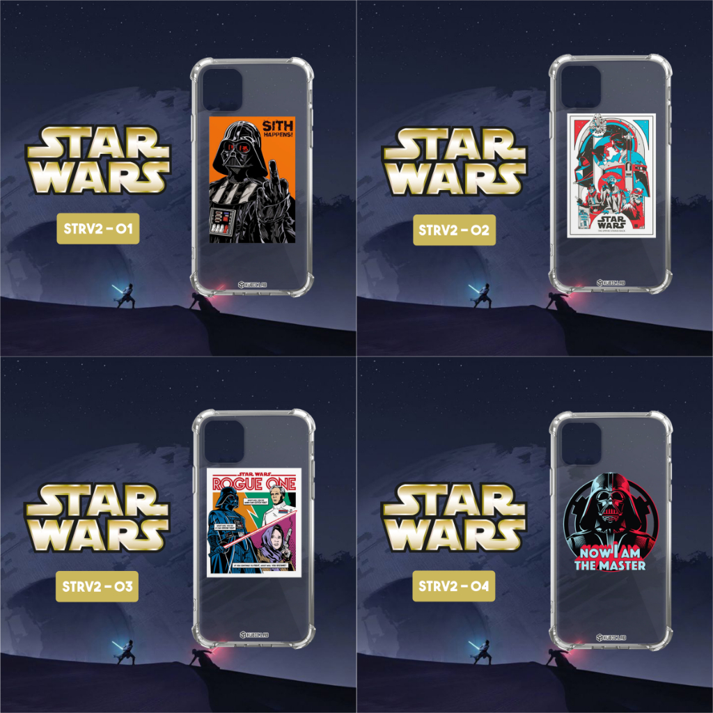Case Starwars V.3 For Samsung A51 4G A52 4G A52 5G A52S A53 5G A70 A71 4G A72 4G A72 5G A73 5G A81 A