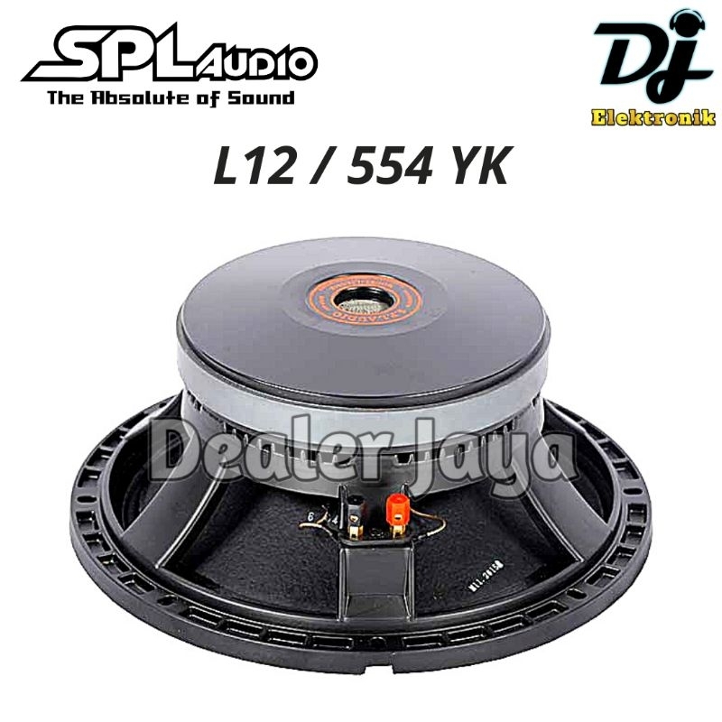 Speaker Komponen SPL Audio L12 554 YK / L12 554YK - 12 inch