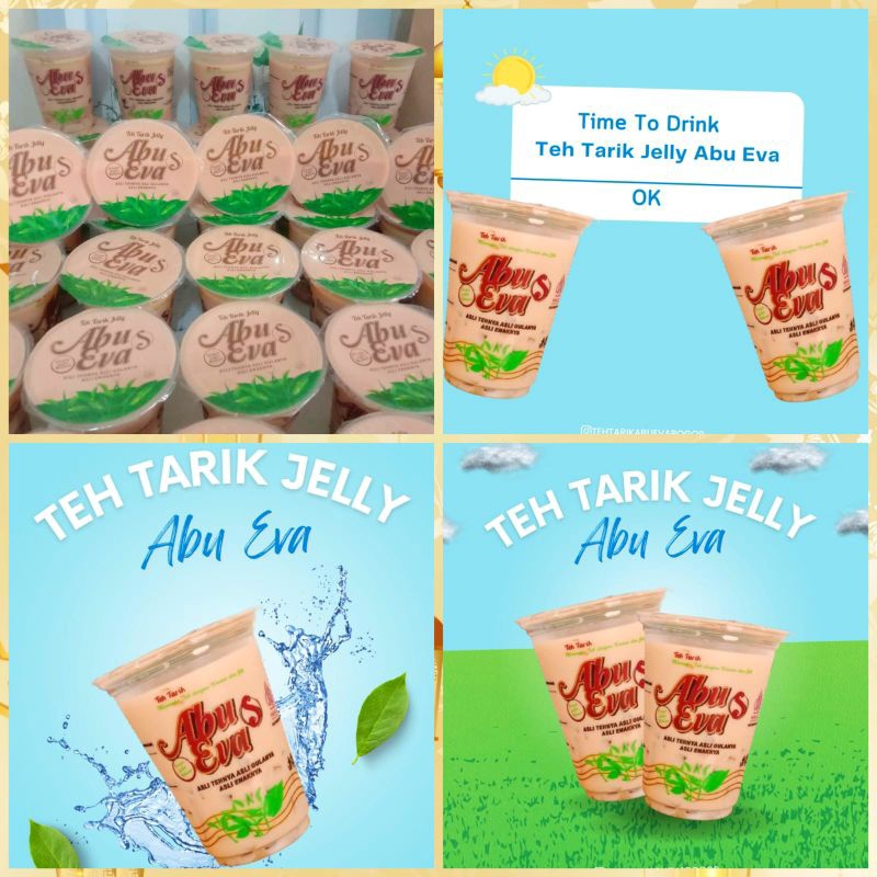 

Teh tarik jelly/teh tarik abu eva