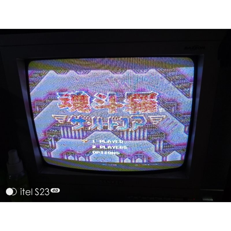 kaset Sega contra 16 bit