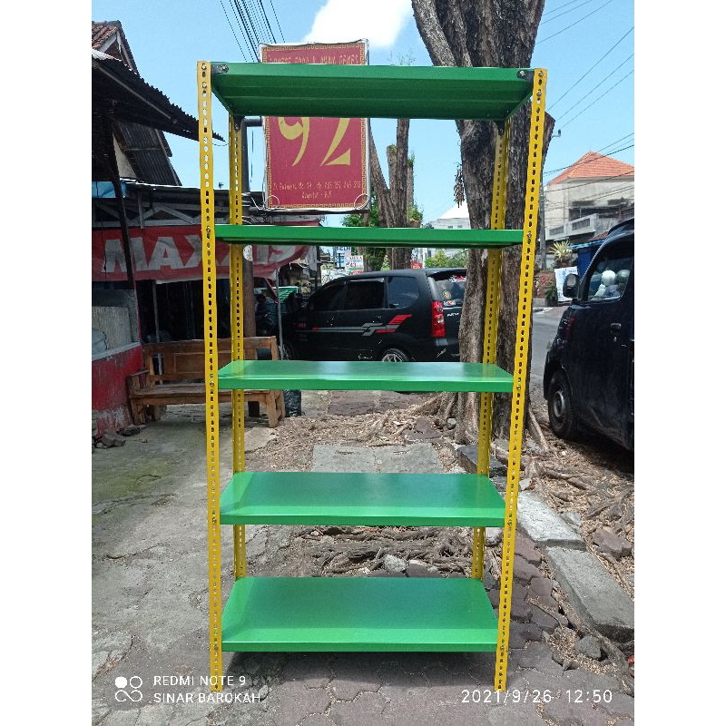 rak besi rak barang rak gudang rak arsip