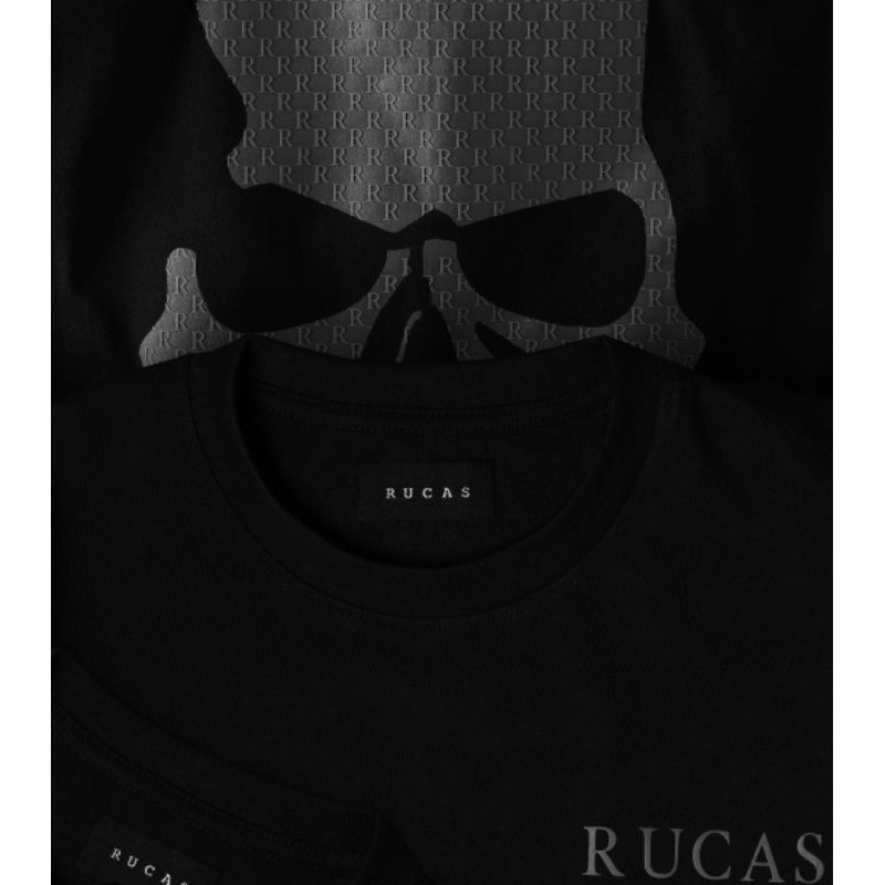 RUCAS "Hand Stitch" Monogram Skeleton Tee