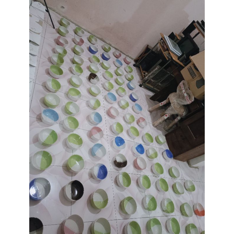 Souvenir Pernikahan Mangkok Two Tone