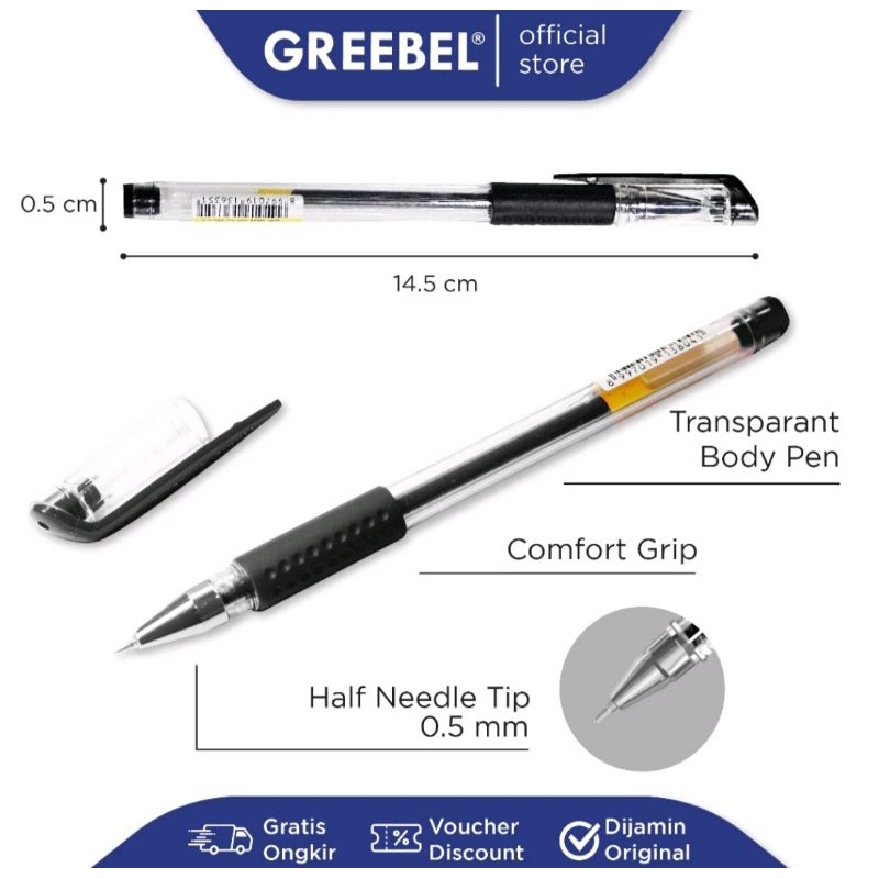 

Pulpen Greebel Parko GP-001