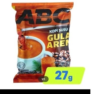 

Kopi ABC Gula Aren Isi Kemasan Promo 10 + 1